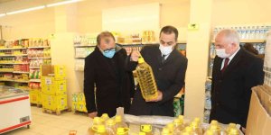 Vali Öksüz'den sıvı yağ denetimi