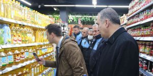 Tatvan'da marketler denetlendi