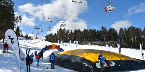 Cıbıltepe Kayak Merkezi'nde spor ve müzik festivali başladı
