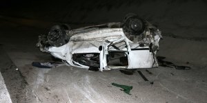 Malatya'da hafif ticari araç devrildi, 2 kişi yaşamını yitirdi