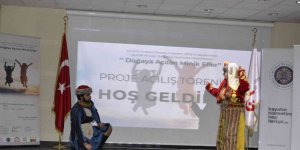 Erzurum'da ''Doğaya açılan minik eller projesi" açılış töreni