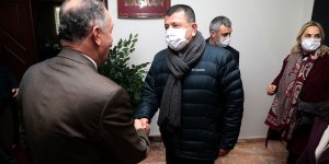 CHP'li Veli Ağbaba Erzurum Esnaf ve Sanatkarlar Odaları Birliğini ziyaret etti: