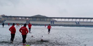 Kars 36 Spor Artvin Çoruh karşılaşması hazırlıklarını sürdürüyor