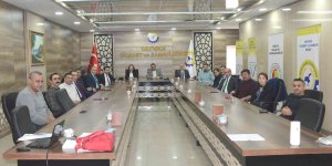 Tatvan'da banka müdürleriyle toplantı