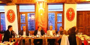 Kars'ta veteriner hekimler iftarda buluştu