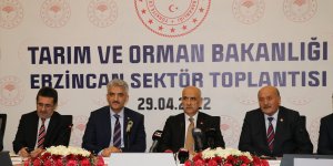Tarım ve Orman Bakanı Kirişci, Erzincan'da sektör temsilcileriyle bir araya geldi: