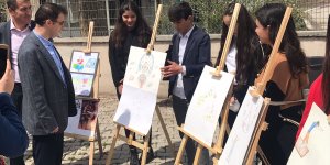 Özalp'te madde bağımlılığıyla mücadele sergisi