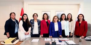 TBB Başkanı Fatma Şahin, Kadın Adayları Destekleme Derneği ile görüştü