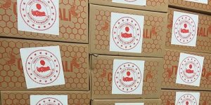 Tunceli'de 225 ihtiyaç sahibi aileye koli yardımı