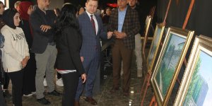 Malazgirt'te resim sergisi açıldı