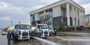 Tuşba Belediyesinden bayram temizliği