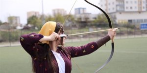 Oklar hedefe madalya için atıldı