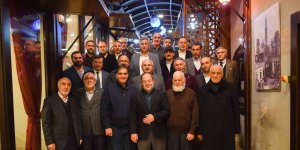 Erzurum'un aksaçlıları sohbet meclisinde buluştu