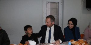 Kaymakam Yelek vatandaşlarla iftarda bir araya geldi