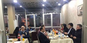 Horasan'da şehit ve gazi ailelerine iftar yemeği verildi
