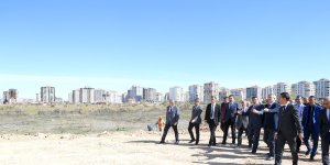 2023'te tamamlanacak 100.yıl parkının yer teslimi yapıldı