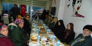 Posof Kaymakamı şehit ve gaziler ailesine iftar verdi