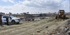 Kars'ta su baskını yaşanan mahallelerdeki çalışmada sona gelindi