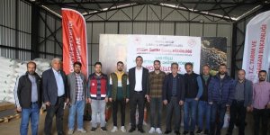 Bingöl'de çiftçilere yüzde 50 hibeli nohut tohumu dağıtıldı