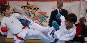 Erzincan'da karate grup müsabakaları başladı