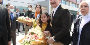 Ulaştırma ve Altyapı Bakanı Karaismailoğlu, Malatya Havalimanı yeni terminal binası inşaatını inceledi