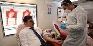 Malatya polisinden kan bağışı