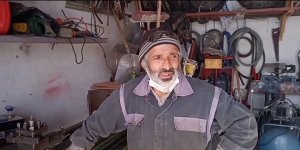 Çocukluk hayalini gerçekleştirip tamir atölyesi kurdu