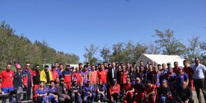 Erzincan'da UMKE gönüllüleri zorlu eğitimden geçti