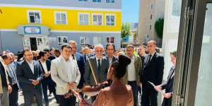 Horasan İnkılap ilkokulunda resim sergisi