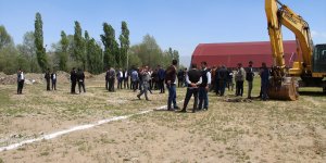 Güroymak'ta 500 kişinin istihdam edileceği fabrikanın temeli atıldı