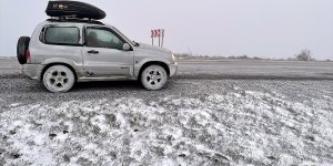 Ardahan'da kar ve yoğun tipi ulaşımı aksatıyor