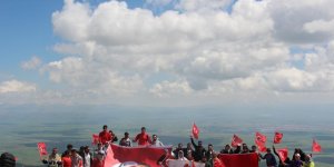 Ağrı'da dağ tırmanışı gerçekleştirildi