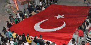 Çukurca'da meşaleli yürüyüş gerçekleştirildi