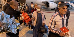 Ukrayna'dan tahliye edilen Ahıska Türklerinden oluşan 8. kafile Elazığ'a geldi