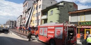 Erzurum'da otelde çıkan yangın hasara neden oldu