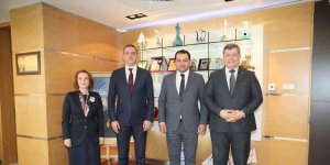 Türkiye Kent Konseyleri Birliği Başkanı Taştan'dan TBB'ye ziyaret