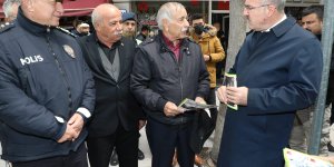 Siirt, Şırnak ve Elazığ'da 'Yayalar İçin 5 Adımda Güvenli Trafik' uygulaması yapıldı