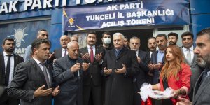 AK Partili Yıldırım, Tunceli'de partisinin ve Memur-Sen'in hizmet binasının açılışını yaptı: