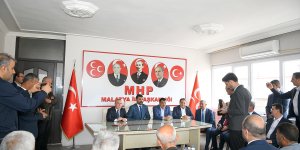 MHP Malatya İl Başkanlığında bayramlaşma programı düzenlendi