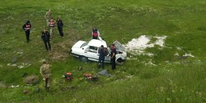 Kars'ta iki otomobilin çarpıştığı kazada astsubay hayatını kaybetti