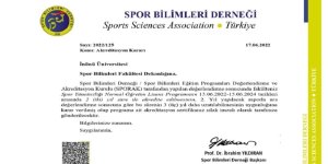 İnönü üniversitesi Spor Yöneticiliği bölümü akredite edildi