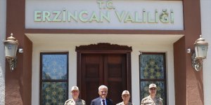 Jandarma Genel Komutanı Orgeneral Çetin Erzincan'da ziyaretlerde bulundu