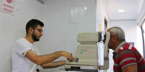 Elazığ'da görev yapan personele sağlık taraması