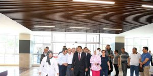 Muhtarlardan Başkan Gürkan'a hastane teşekkürü