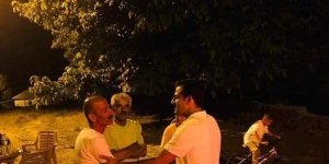 Kaymakam Tutkan vatandaşlarla bir araya geldi