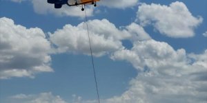Bingöl'de yangın söndürme helikopteri konuşlandırıldı