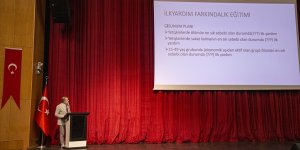 Atatürk Üniversitesi akademisyenleri ile çalışanlarına ilk yardım eğitimi