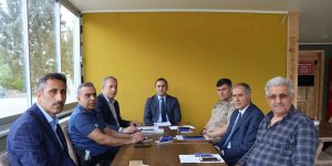 Üniversite sınavı öncesi Oltu'da güvenlik toplantısı yapıldı