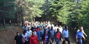 Bingöl'de 60 kişilik grup doğa yürüyüşü gerçekleştirdi