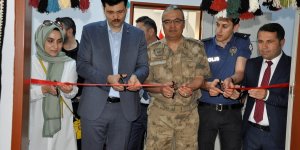 Çukurca'da el sanatları sergisi